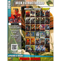Deck de inicio - estructurado - Primer bloque  - heroe
