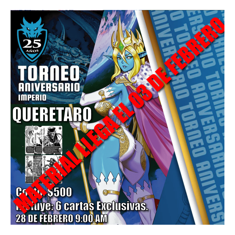 ENTRADA TORNEO ANIVERSARIO IMPERIO