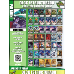 Deck "Tri raza" "PALADIN" -  Estructurado de INICIO - FORMATO IMPERIO RACIAL - TITANES