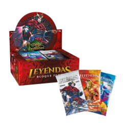 DISPLAY 24 Sobres - Leyendas bloque furia - ENVIO INMEDIATO