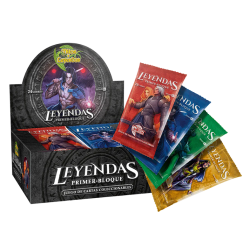 Display 24 sobres Leyendas 4.0 - primer bloque - PREVENTA. FINALIZA 25 DE MAYO POSIBLE ENTREGA 15 DE JUNIO