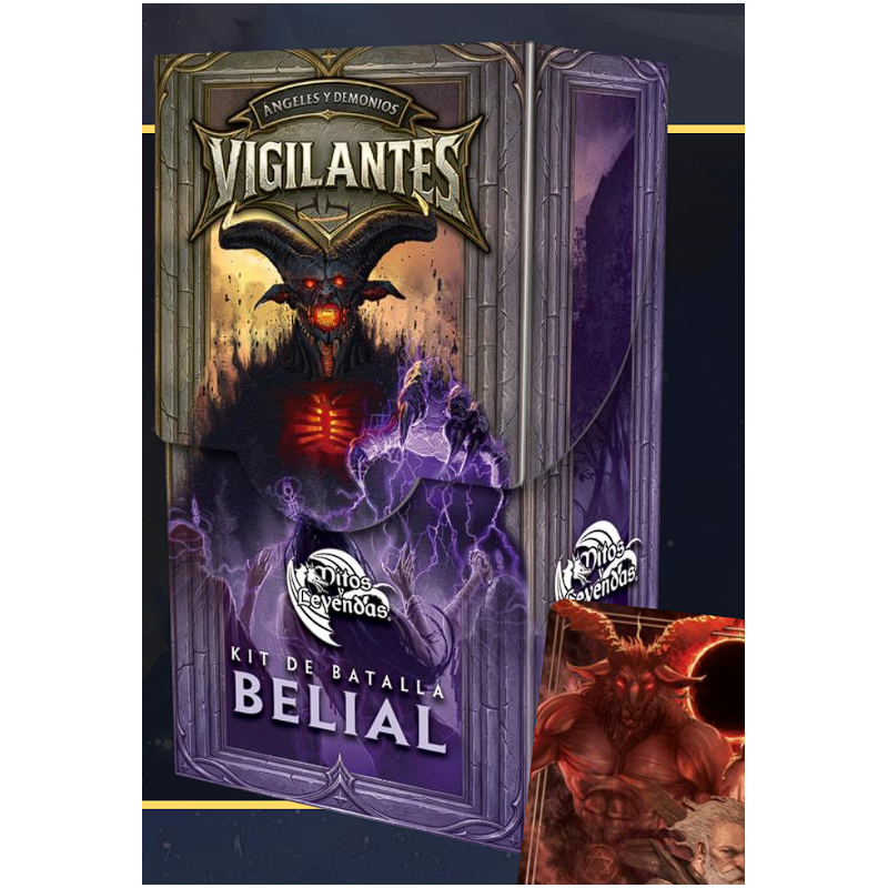 Kit de batalla "BELIAL"  Angeles y Demonios : VIGILANTES - PREVENTA - LLEGADA ESTIMADA 15 DE JULIO 2026