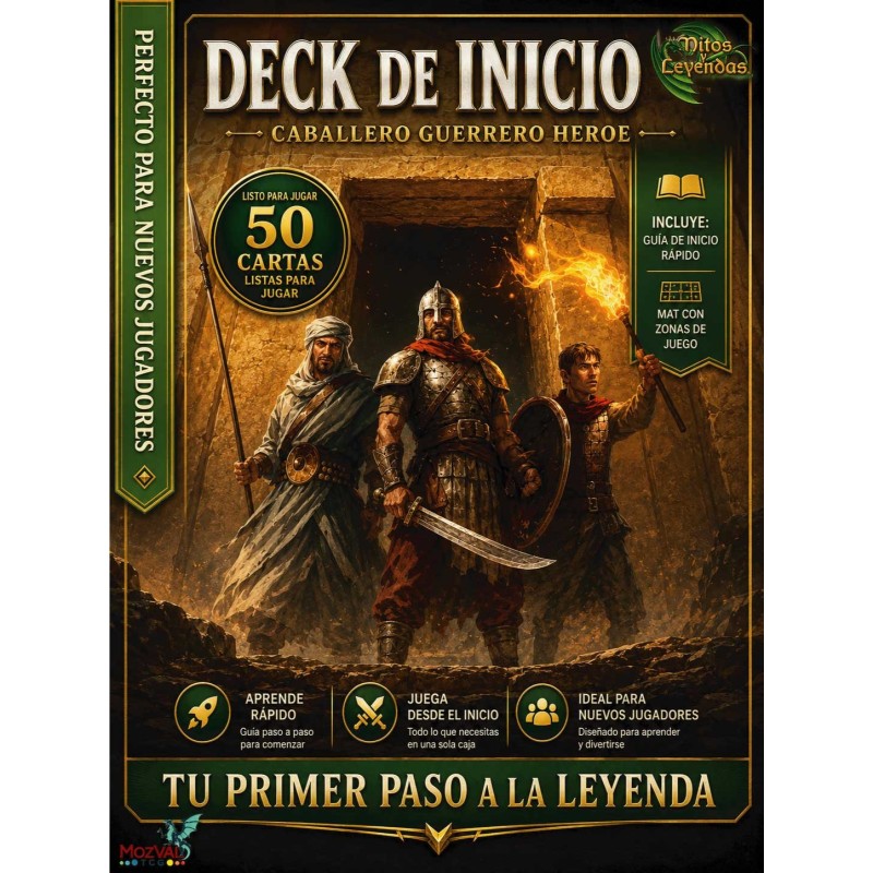 Deck "Tri raza" "PALADIN" -  APRENDE A JUGAR - Angeles y Demonios