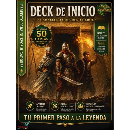 Deck "Tri raza" "PALADIN" -  APRENDE A JUGAR - Angeles y Demonios
