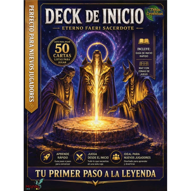 Deck "Tri raza" "DESAFIANTE" - APRENDE A JUGAR - Angeles y Demonios