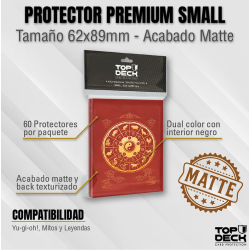 Protectores MATTE con Diseño | TOPDECK Small 62x89mm Horoscopo Chino
