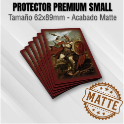 Protectores MATTE con Diseño | TOPDECK Small 62x89mm Leonidas