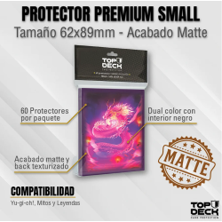 Protectores MATTE con Diseño | TOPDECK Small 62x89mm Long nian