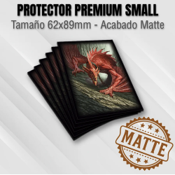 Protectores MATTE con Diseño | TOPDECK Small 62x89mm Wyvern de Sangre