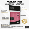 Protectores Esenciales | TOPDECK Small 62x89mm color ROSA