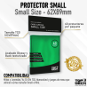 Protectores Esenciales | TOPDECK Small 62x89mm color VERDE
