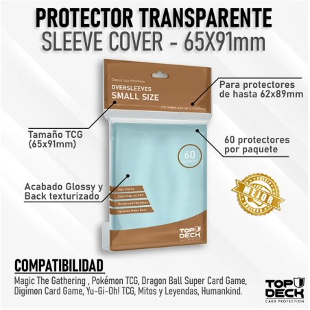 Cubre Protectores | TOPDECK Small 65x91mm