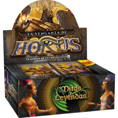 Display 24 sobres La Venganza de Horus - Entrega inmediata