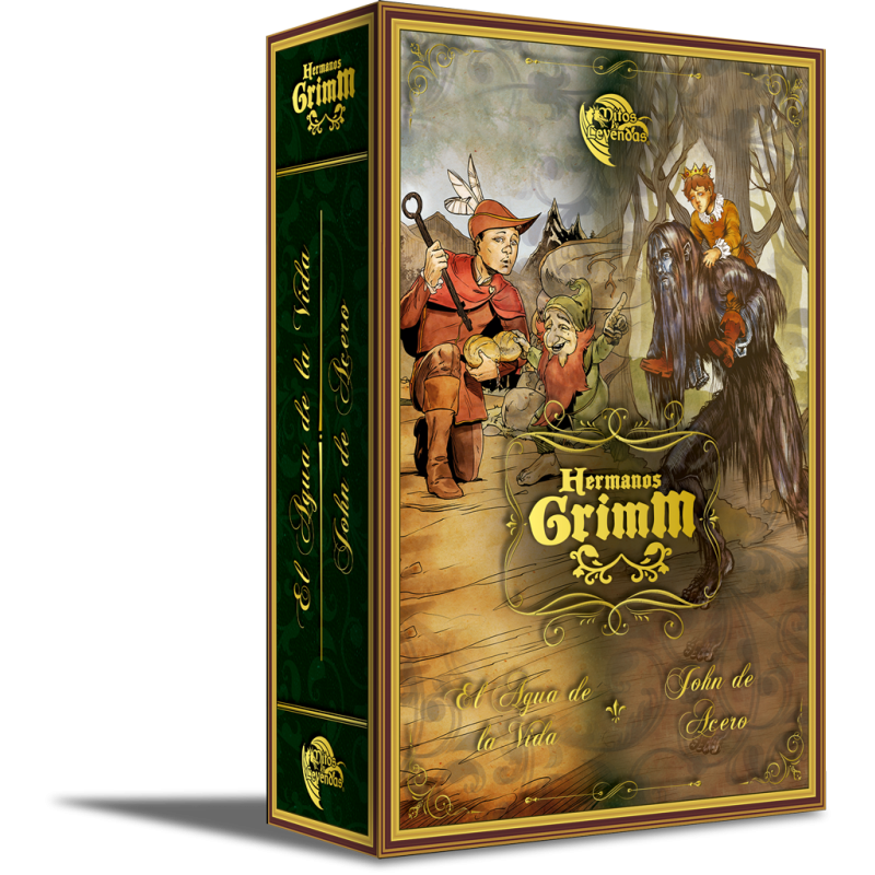 GRIMM AGUA DE LA VIDA, jhon de acero - envio inmediato