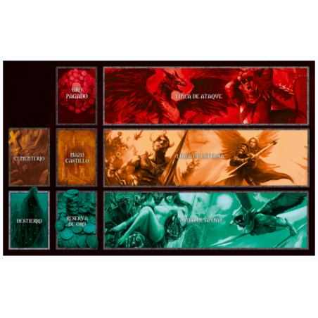 Play mat aprende a jugar myl - Con zonas de juego- Producto oficial