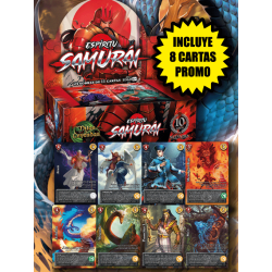 Dsplay 24 sobres + CARTAS PROMO - Espiritu samurai - entrega inmediata