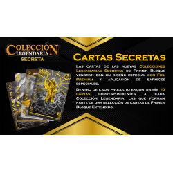 coleccion legendaria Secreta - ESPADA SAGRADA - PREVENTA - TERMINA 30 DE JUNIO - LLEGA 15 DE JULIO