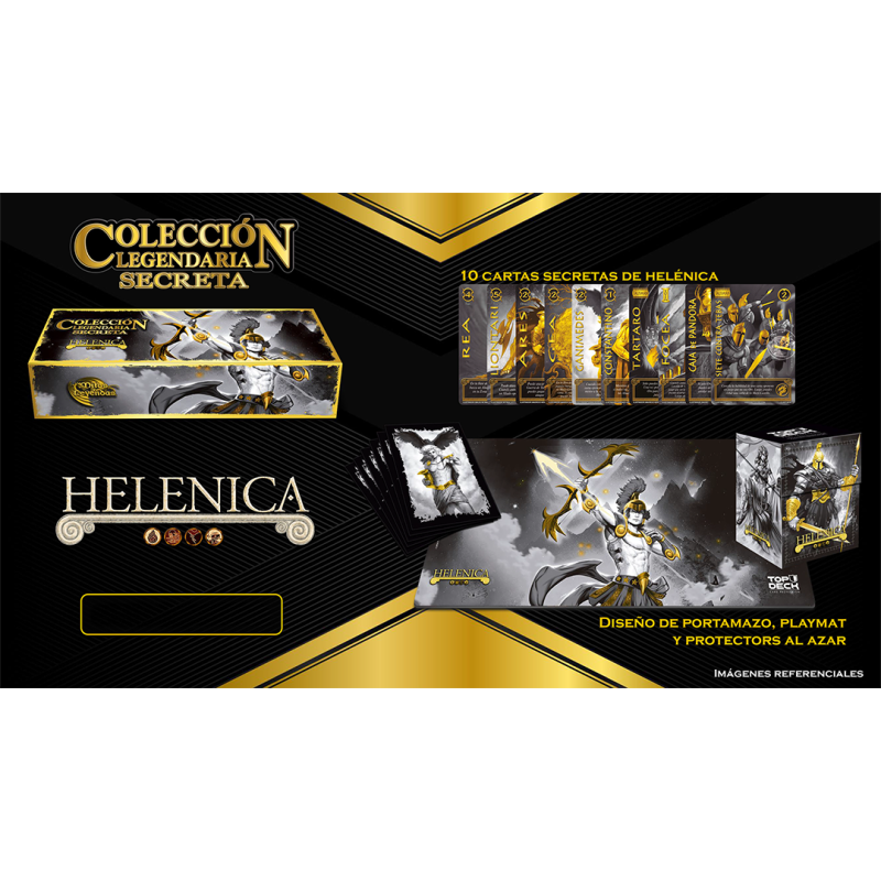 coleccion legendaria Secreta - HELENICA  - PREVENTA - TERMINA 30 DE JUNIO - LLEGA 15 DE JULIO