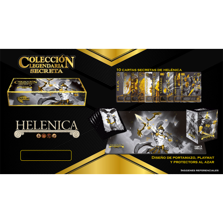 coleccion legendaria Secreta - HELENICA  - PREVENTA - TERMINA 30 DE JUNIO - LLEGA 15 DE JULIO