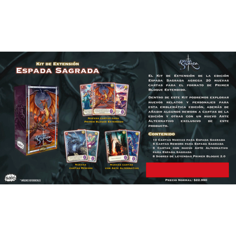 Espada sagrada - PRIMER BLOQUE - extension - Entrega inmediata